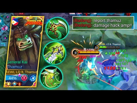 TRY THESE TRIPLE GREEN BUILD COMBO FOR INSANE DAMAGE AND HP GAIN | THAMUZ BEST BUILD 2022 - MLBB