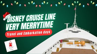 Disney Magic Very Merrytime Cruise from Galveston | Embarkation Day & Travel Vlog