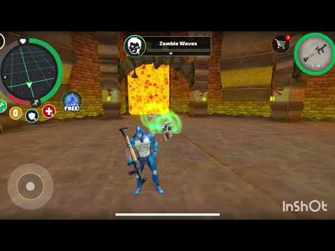 Rope Hero  Vice Town Zoombi BOOS.