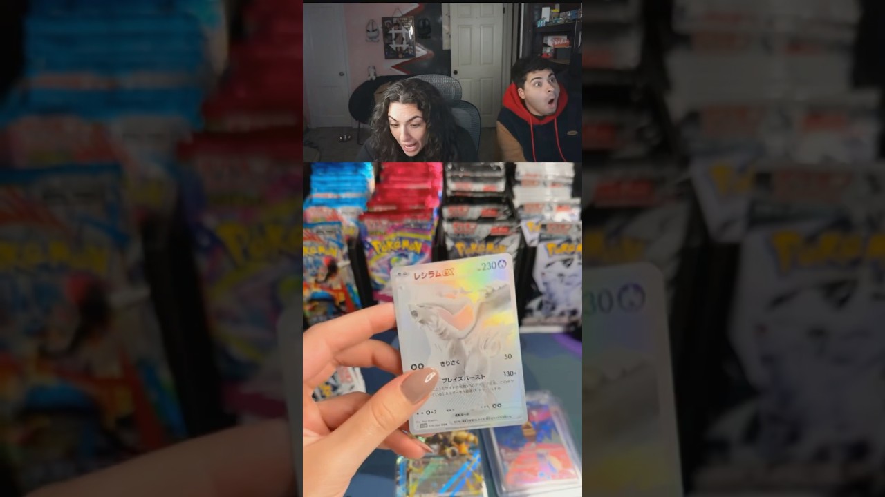 NO WAY We Pulled The RAREST Reshiram Card… 🔥😱 #pokemon #pokemoncards #pokemontcg