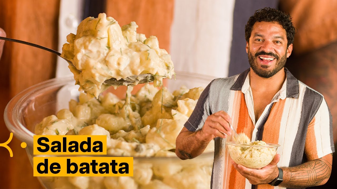 SALADA DE BATATA com Maionese do jeito que eu gosto!