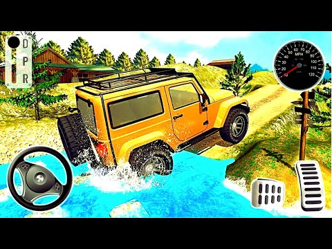 Offroad Hill Climb Racing Driving Game- 4x4 Offroad Jeep Driving Simulator - Best Android Gameplay