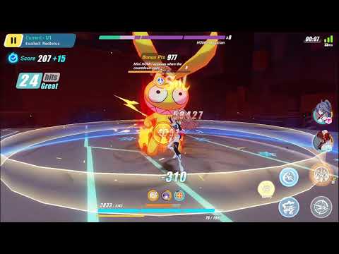 [HI3-SEA] Abyss EX - Hoeru (343D) - AE VK DA (2S) (810+pts)