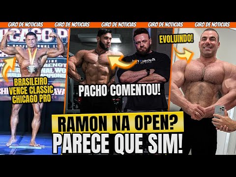 RAMON NA OPEN? PACHO COMENTOU, RESPOSTA FOI POSITIVA! BRASILEIRO VENCE CHICAGO! BRANDAO EVOLUINDO!