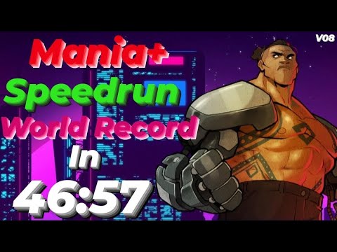 Streets of Rage 4 Floyd Speedrun World Record Arcade Mania+ IGT 46:57 | v8 dlc update ost