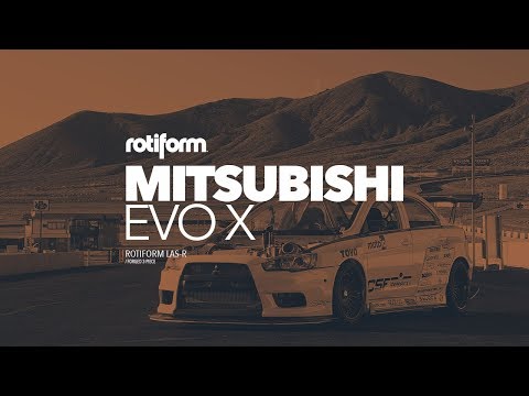 700HP Evo X - Rotiform LAS-R X CSF Radiators