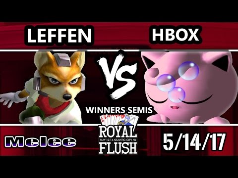 Royal Flush SSBM - TSM RB | Leffen (Fox) Vs. Liquid | Hungrybox (Jigglypuff) Smash Melee WS