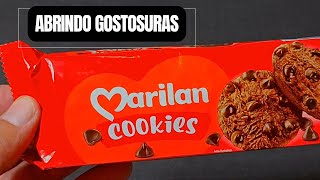 ❤️ ABRINDO COOKIES MARILAN COM GOTAS DE CHOCOLATE | DEARRUDA ABRINDO GOSTOSURAS