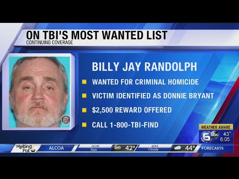 TBI's Most Wanted List: Billy Jay Randolph