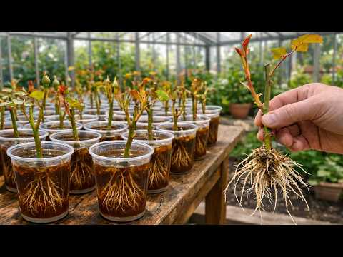Anyone Can Propagate Roses Using This Simple Method!