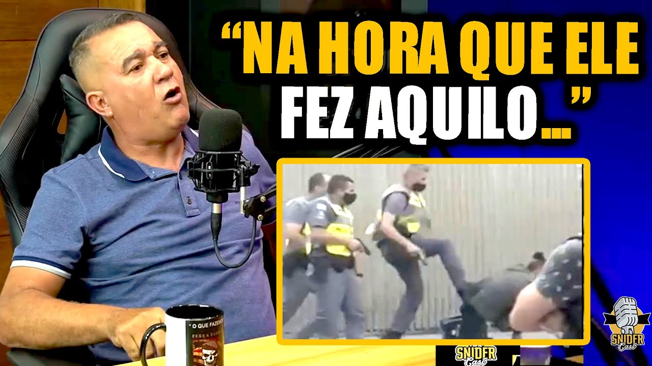 DESCI A MADEIRADA NO FILHO DO CAPITÃO DA POLÍCIA E...  SGT CASTRO