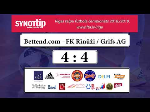 07.11.2018 Bettend.com - FK Rīnūži/Grifs AG