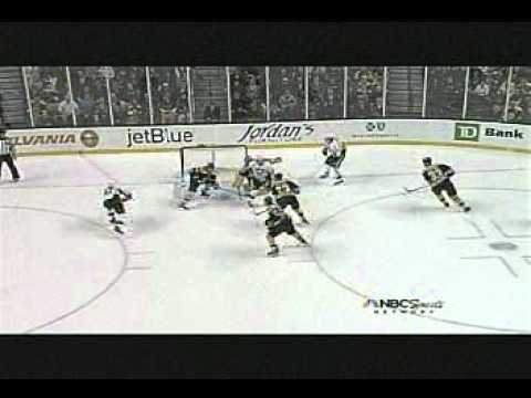 Sidney Crosby second Goal Vs Boston Bruins (April 3rd)