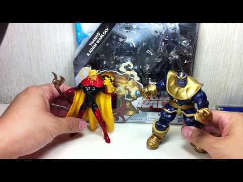 Marvel Universe Marvel's Greatest Battles Comic Pack Thanos & Adam Warlock