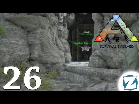 ARK Survival Evolved - Ep26 - Cave Base - Let's Play Gameplay