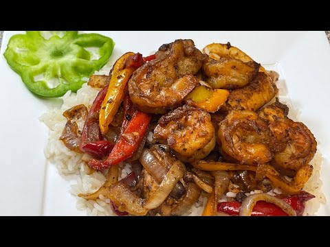 Chicken and Shrimp Stirfry| Quick & Healthy Dinner