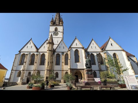 Sibiu old town walk / Hermannstadt Altstadt | Romania