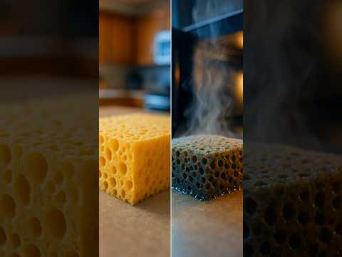Microwave Magic Unlocks Sponge's Secret Clean Power!