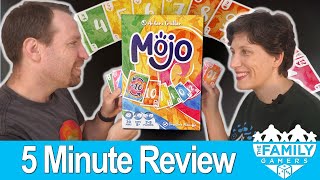Mojo - never Draw 4 again! - 5 minute board game review