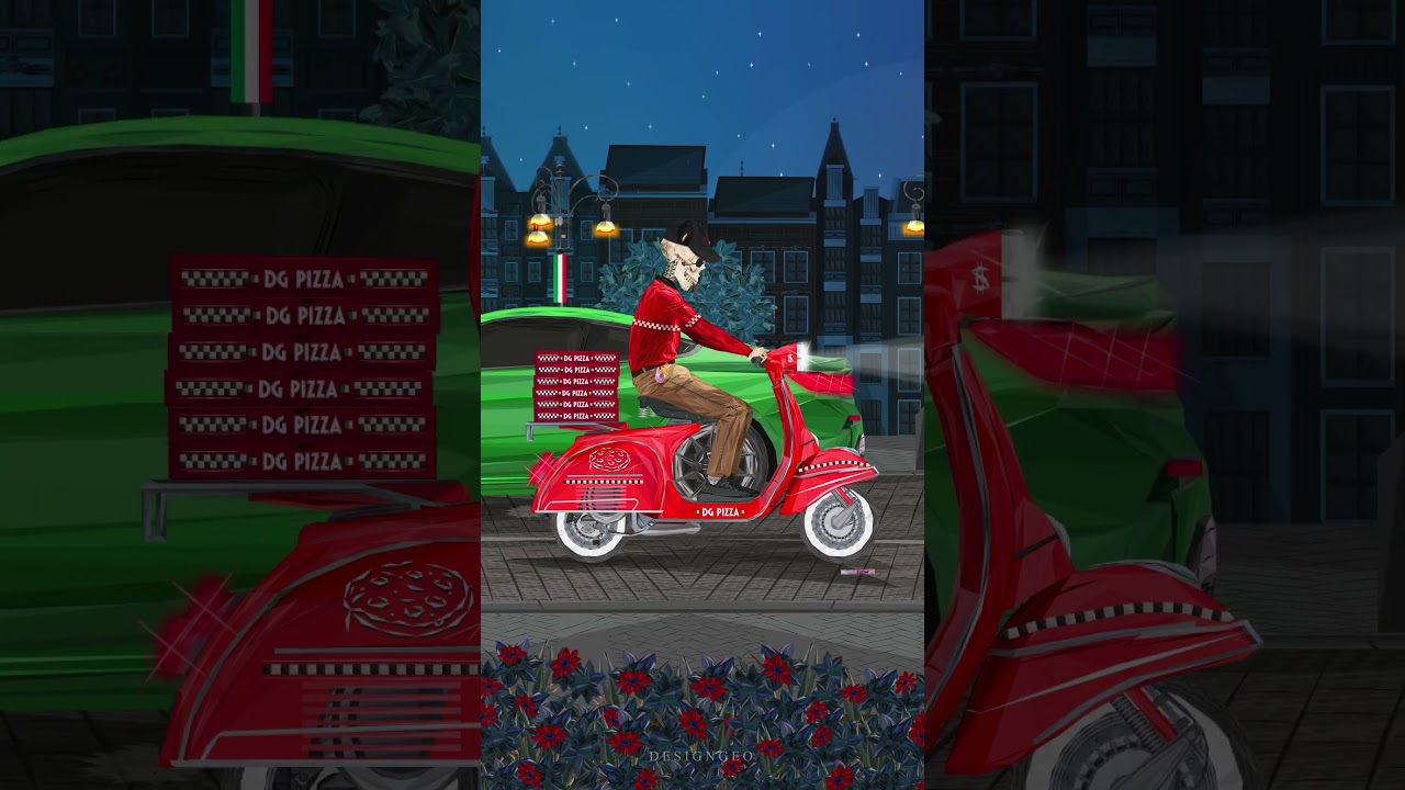 La Nostra Pizza 🇮🇹 Digital Animation