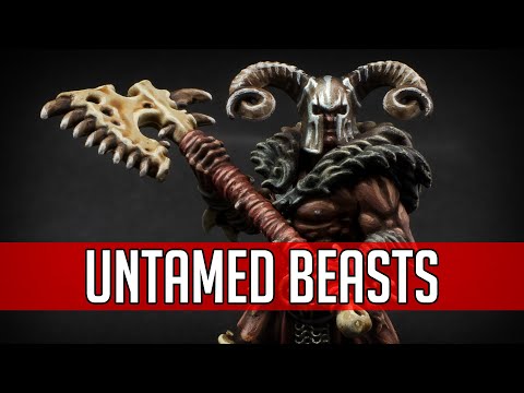 How to paint Warcry Untamed Beasts