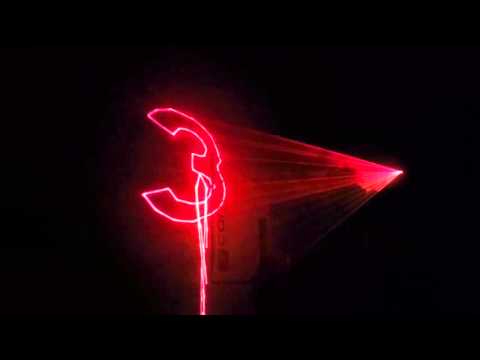 Cameo Luke 400 RGY Laser Effekthaus Test