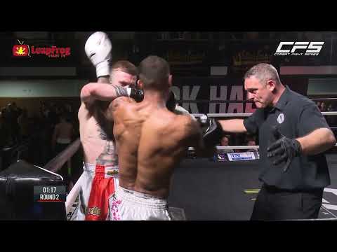 Reon Wong Vs Ciarain Shanahan     82 5kg  A Class Muay Thai  Fight   CFS London   08th April 2023