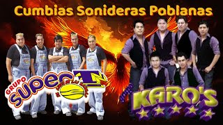 🔥 Grupo Soñador Vs Grupo Karos Exitos ⚡ Cumbias Sonideras Poblanas Mix 2025 🔥