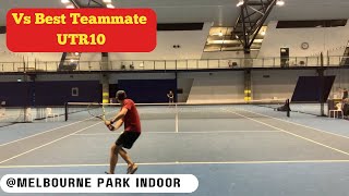 【試合】vs チームメイトのマックス UTR10