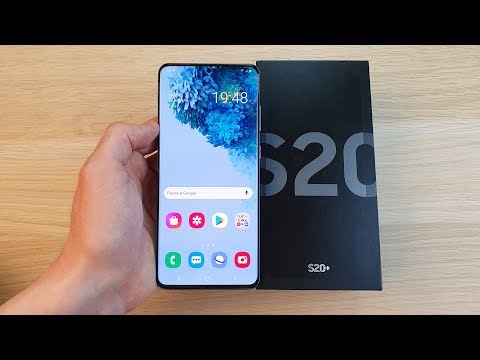 Смартфон Samsung Galaxy S20+ 8/128Gb красный - Видео