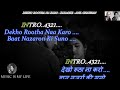 Dekho Rootha Na Karo Karaoke With Scrolling Lyrics Eng हिंदी