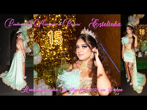 FESTA DE ANIVERSARIO  DOS 15 ANOS DA ESTELINHA