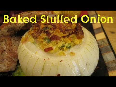 Baked Stuffed Onion Recipe Tutorial S2 Ep285