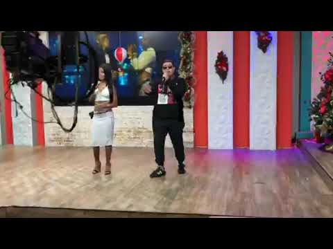 Carlienis Ft Original Visa - soltera le va mejor ( TU MAÑANA) CANAL 13 TV