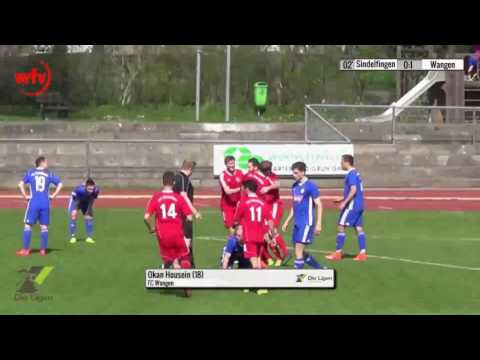 VfL Sindelfingen - FC Wangen, 0:1 durch Okan Housein