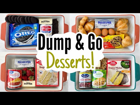 6 Easy Dump Cake Recipes | Perfect for Holidays & Busy Nights