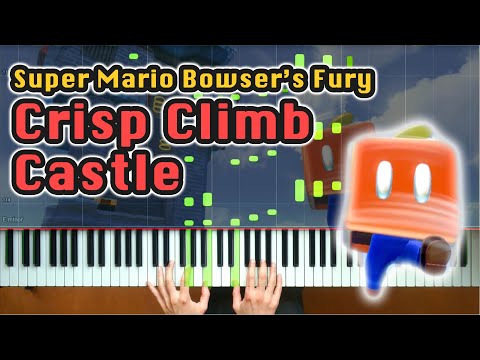 Super Mario 3D World + Bowser's Fury - Crisp Climb Castle Piano Cover [Sheet Music/How To Play]