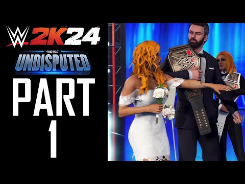 WWE 2K24 - MyRise: Undisputed (Alternate Choices) - Gameplay Walkthrough - Part 1 - "Chapters 1-2"