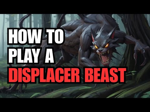 Displacer Beast Combat Tactics | Dungeons and Dragons