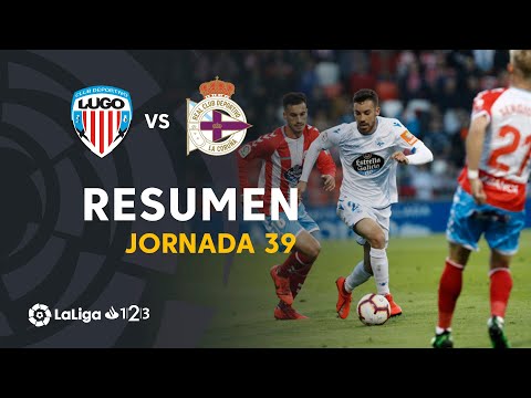 Resumen de CD Lugo vs RC Deportivo (1-0)
