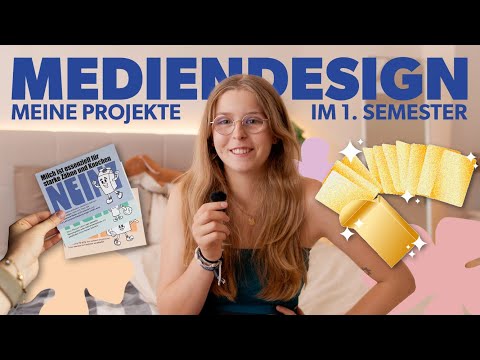 Mediendesign an der IU internationale Hochschule | Meine Projekte im ersten Semester 🤓