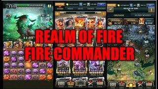 Legendary Game Of Heroes: Realm Of Fire Team Testing/Event Gameplay (Fire Commander)