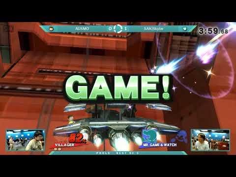 SOS 77 Pools - AUSMO (Villager) vs SAK|Skylar (Mr. Game & Watch)