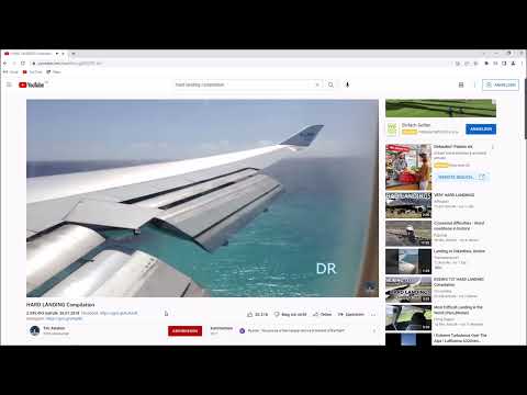 737NG Driver reacting to hard landing compilation