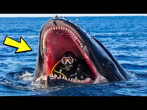 Taucher wurde von einem Wal verschluckt. Was als nächstes passierte, ist HEFTIG! 😱