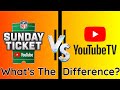 NFL Sunday Ticket YouTube Premium Channel Vs YouTube TV What S The Difference