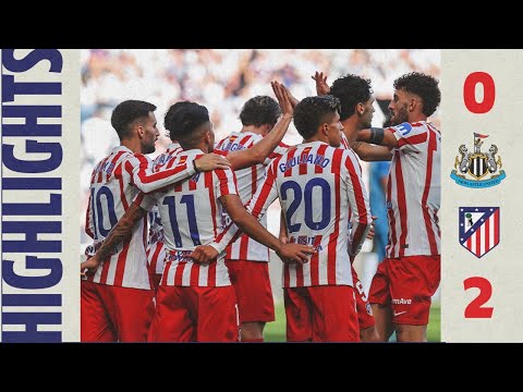 HIGHLIGHTS | Newcastle 0-2 Atlético de Madrid | ⚽ Julián Alvarez & Griezmann | Friendly match