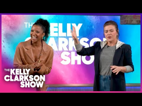 Kelly Clarkson CAN'T BELIEVE Renée Elise Goldsberry Is Older Than Her!
