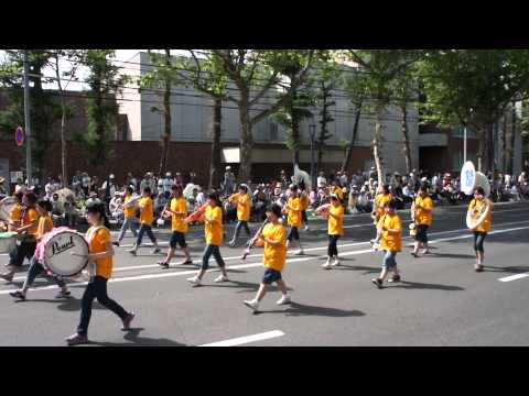 旭川市立広陵中学校・第82回北海道音楽大行進（2014年）