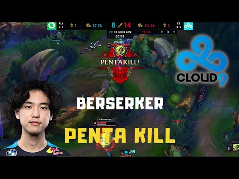 Berserker Penta Kill Zeri on LCS - C9 vs FLY